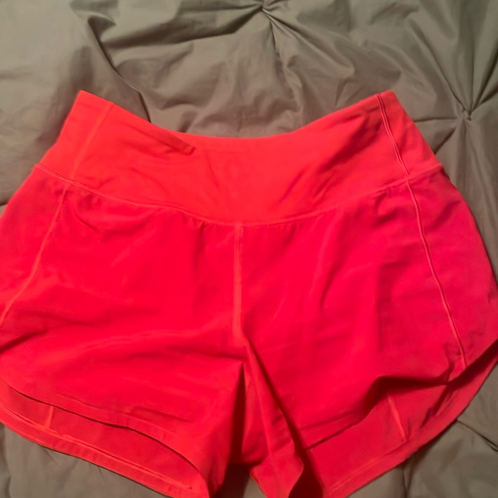 Lululemon speed up mid rise 4 in shorts